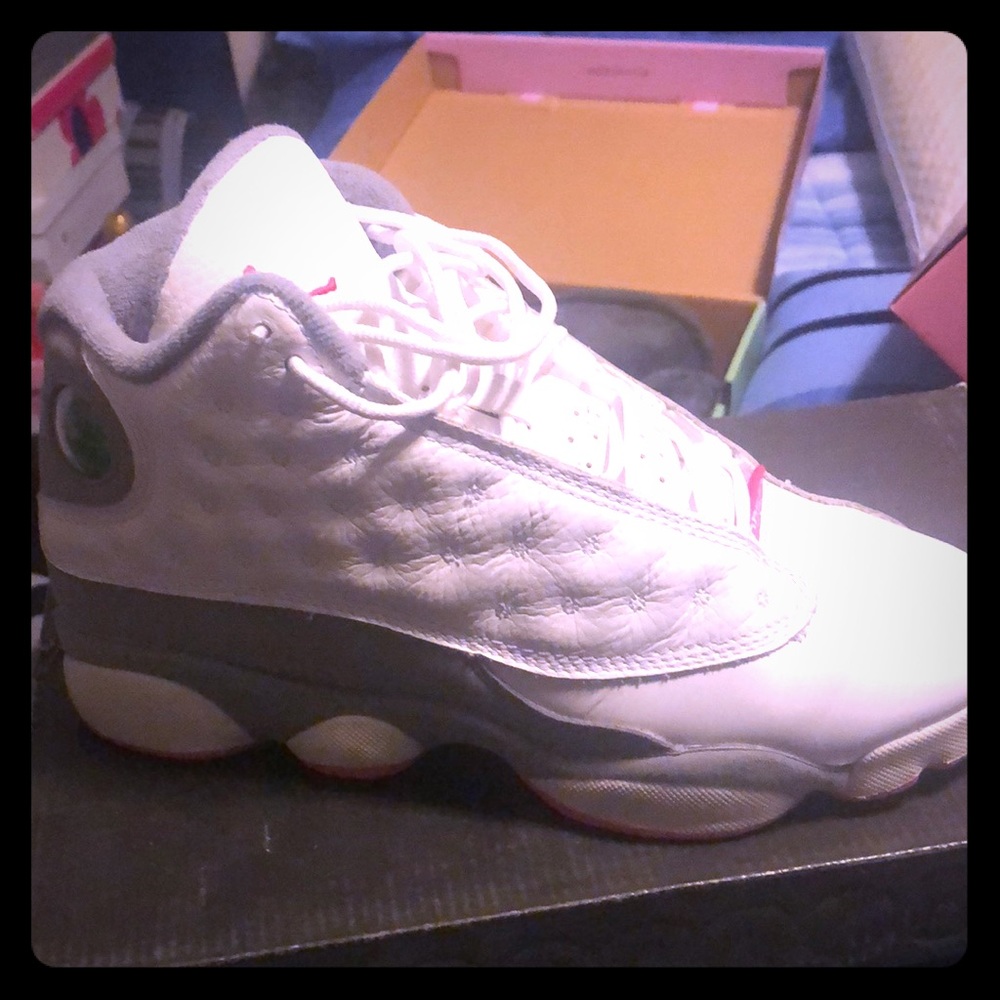 White Air Jordan’s 13